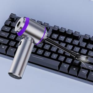 15000Pa Portable Handheld Vacuum Cleaner, 100W Rechargeable Car Vacuum Cleaner, Multifunctional Handheld Vacuum Cleaner for Home & Car Use