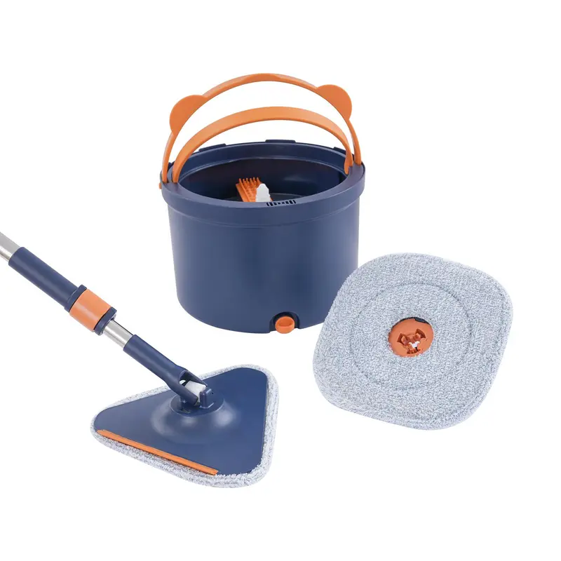 "Spin Mop & Bucket Kit – 360° Rotating Mop Set for Easy Home Floor Cleaning" 3