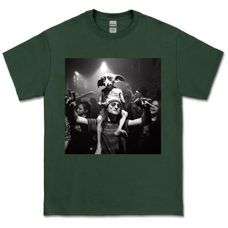 Dobby Rave Party Tee, Wizard Book Fan Gift Shirt 3