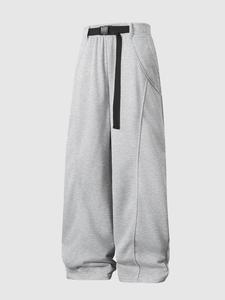 Men's Solid Color Jogger Pants, Regular Fit Casual Comfy Trousers for Daily Wear, Men's Bottoms for All Seasons