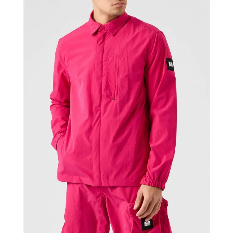 PORTER OVER-SHIRT MAGENTA 3