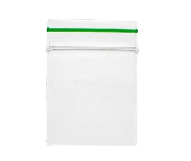 Zipper Branded 25mm x 35mm Clear Ziplock Bags Baggies - Box of 1000 2