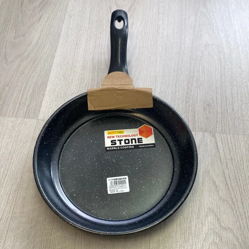 Marble coating saucepan non stick size 22 cm
