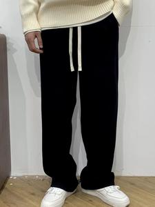 Men's Solid Color Letter Print Drawstring Waist Sweatpants, Regular Fit Casual Street Comfy Jogger Pants for Daily Wear, Men's Trousers for All Seasons