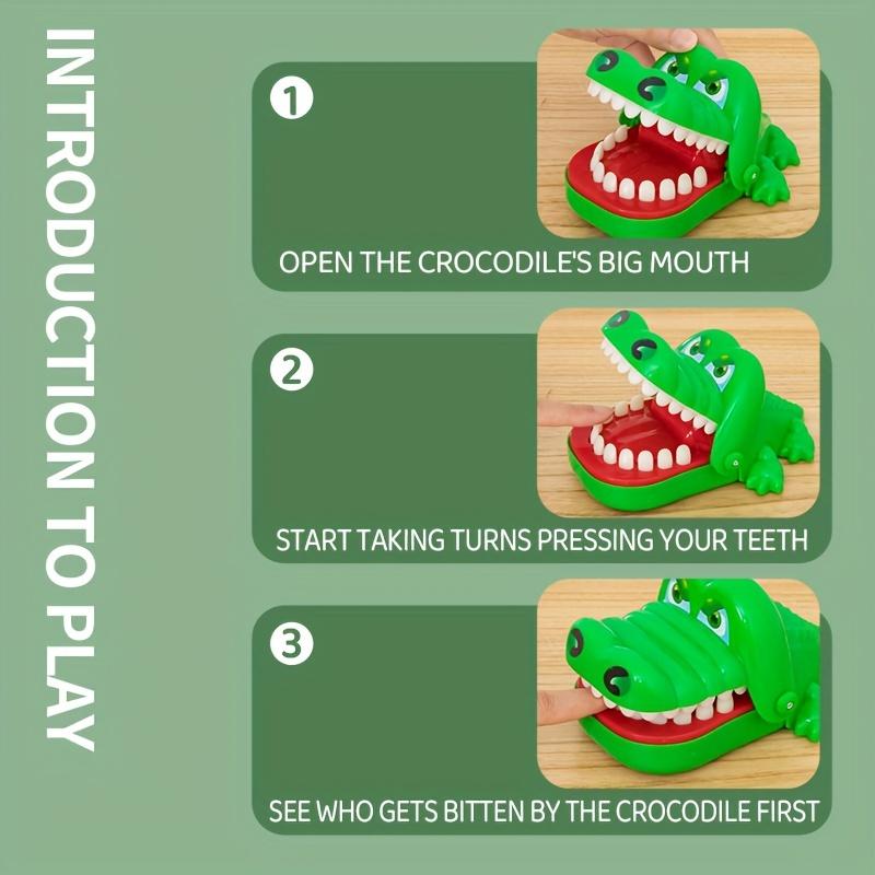 Fun Interactive Teeth-Pulling Game - Crocodile Finger Biting Toy for Youngsters 3+ - Perfect Party & Christmas Gift 9