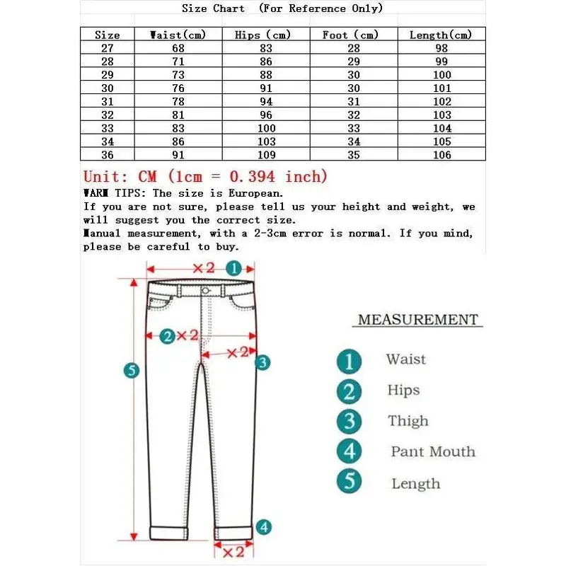 Classic Slim Vintage Fashion Men's Designer Jeans Snowflake Grey Wash Korean Fashion Stretch Pants Multi-button Denim Trousers 4