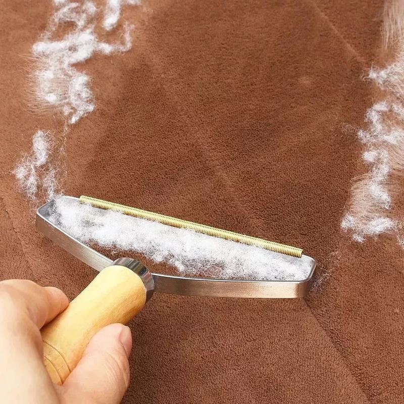 LINT Remover Shaver Cleaner Reusable Fuzz Clothes Hair Uproot Fabrics Brush 2