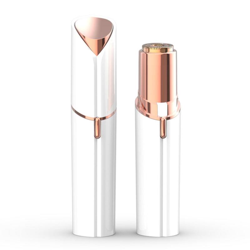 Product Introduction of Advanced Portable Electric Epilator - USB Rechargeable Lipstick Shaver Women Hair Removal Tool Eyebrow Trimmer Precision Blade Technology Designed Smooth Silky Skin Travel Daily Use On-the-Go Grooming Safe Painless Handy Hair Removal Solution Face Body 2