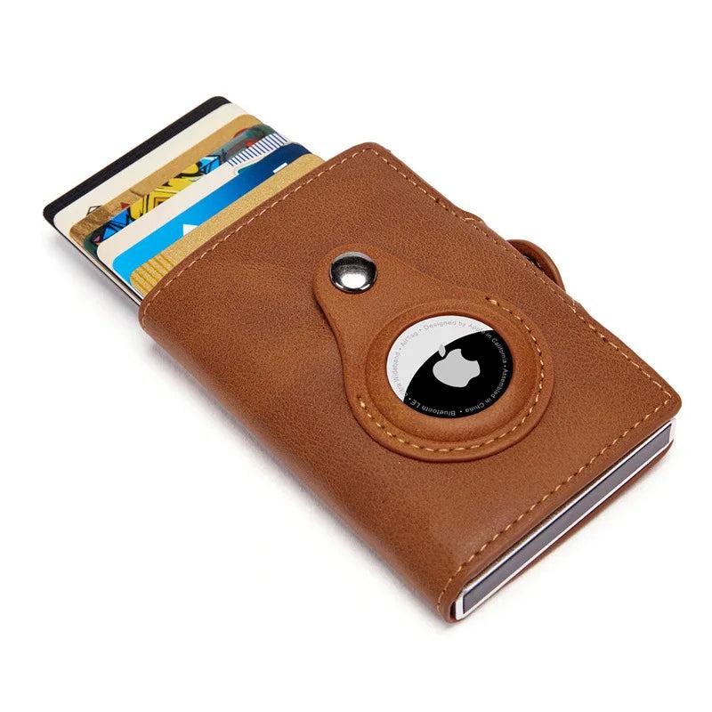 Anti-Theft AirTag Wallet – RFID Safe & Trackable for Men 1