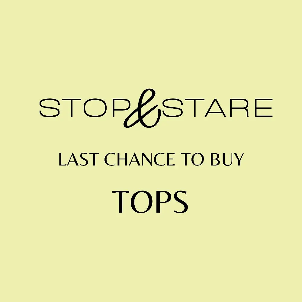 {STOP & STARE} TOPS - NO RETURNS - SUMMER LAST CHANCE TO BUY LADIES CLOTHING