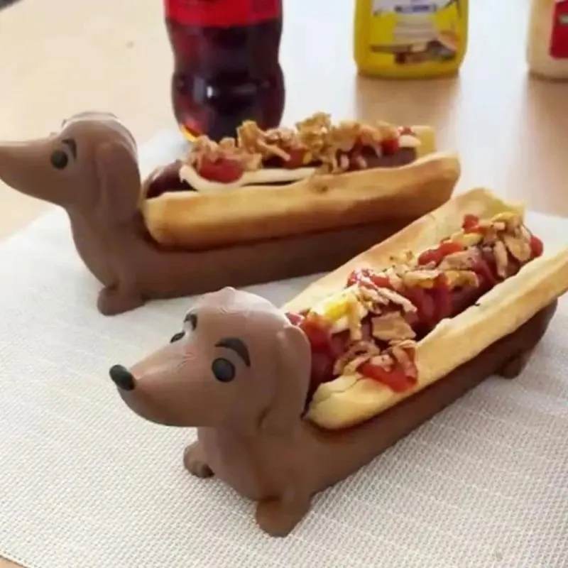 Funny Hot Dogs Sushi Serving Tray Cute Dachshund Sandwiches Dinnerplate Dachshund Dinner Plate Home Desktop Decor Lovely Gifts 0