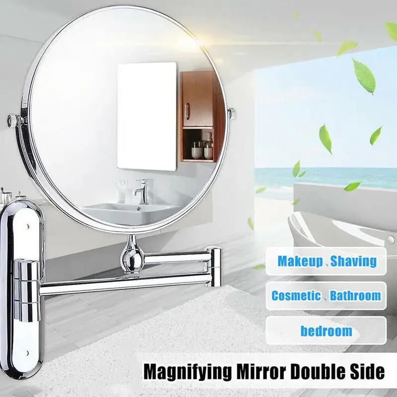 Double Sided Vanity Bathroom Mirror Shaving 8