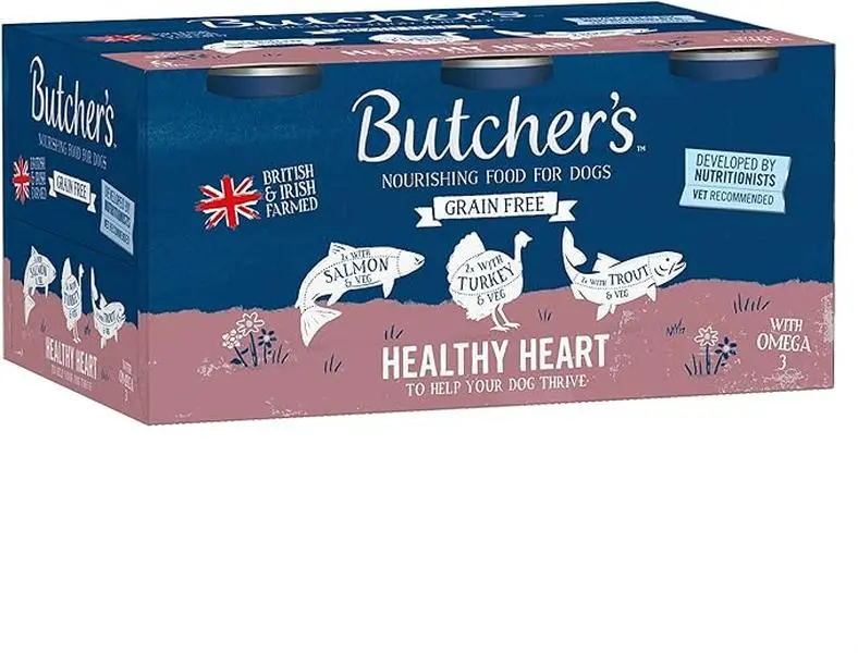 Healthy Heart Wet Dog Food Tins, 9.36 kg (24 x 390 g)