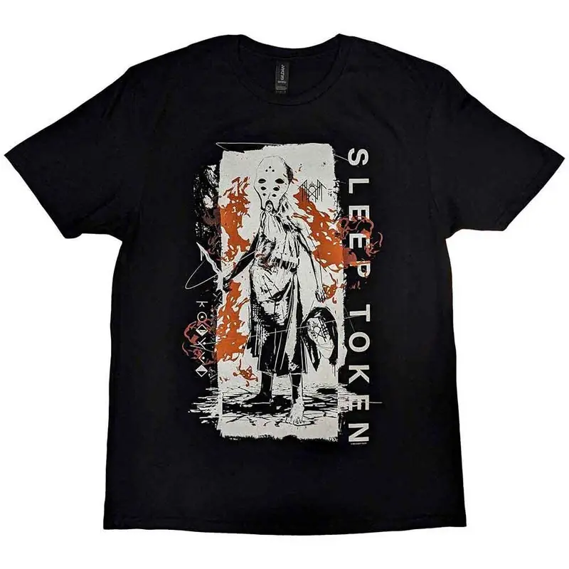 Sleep Token T-Shirt Euclid Rock Band New Black Official 0