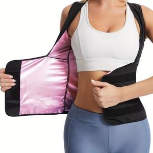 Adjustable Waist Trainer, Women's Sports Waist Cincher, Tummy Control Sauna Sweat Vest, Waist Trainer for Women, Fitness Accessories for Home Gym
