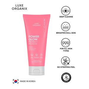 Luxe Organix Power Glow Serum Vita Glow C Whip Cleanser 150g