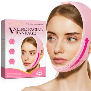 V Line Facial Bandage, 1 Piece Face Lift Sleeping V-shape Shaping Bandage, Comfortable and Odorless, Facial Care Gift for Women
