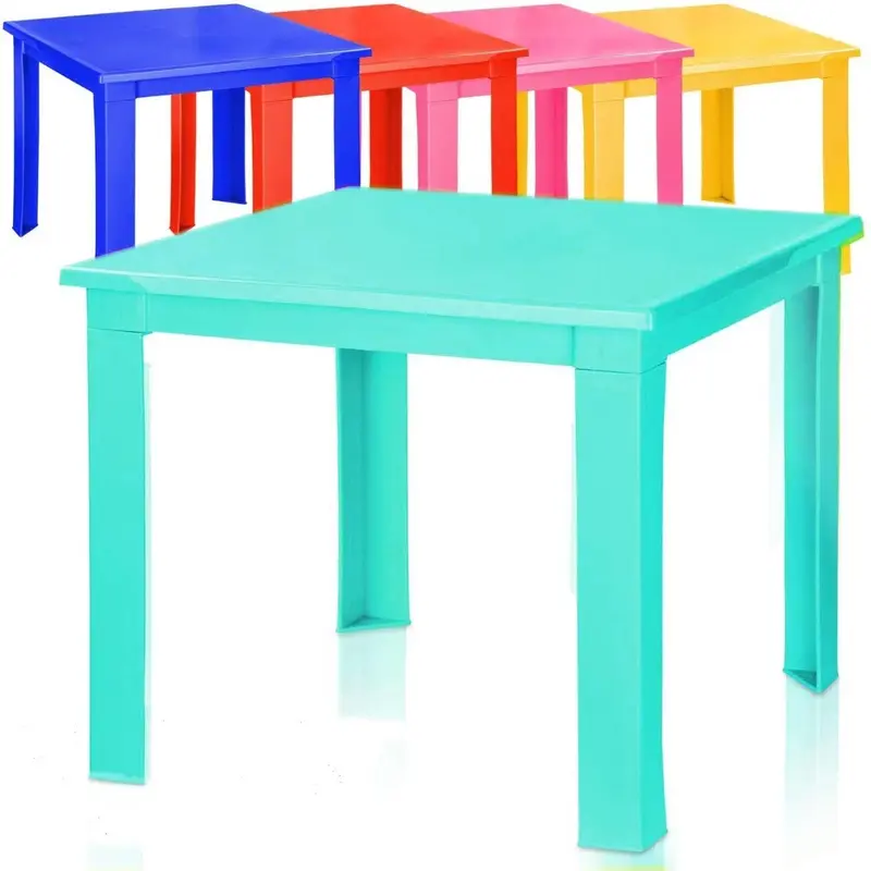Kids Children Plastic Table Strong High Quality Suitable For Outdoor 5