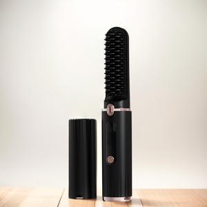 Portable Cordless Electric Hair Straightener, 1 Box Type-C Rechargeable Hair Straightening Comb, Hair Styling Tool for Women & Men, Back to School, Christmas Gift, Fall Essentials, Ideal Winter Gift, Gift Set, Winter Gift, Hair Curler