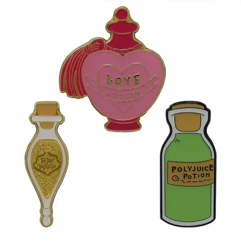 Harry Potter Limited Edition Potions Triple Pin Badge Set 1