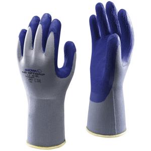 SHOWA 340 Opti Grip Lightweight Grip Safety Gardening Gloves