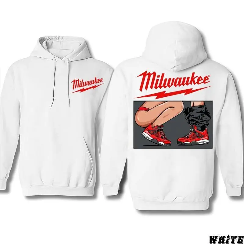 Milwaukee Dark Funny 2 Sides Hoodie/T-Shirt/Sweatshirt, Milwaukee Lover Hoodie, Streetstyle Unisex Shirt