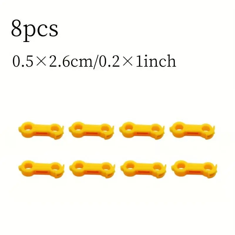 8pcs of Leg Braces for Chicks, Designed for The Leg Recovery of Young Chickens, Quails, Ducklings, And Small Birds, Suitable for Poultry Farming, Farms, And Poultry Breeding Facilities. 4
