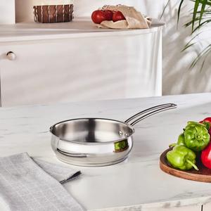 Karaca Emirgan Stainless Frying Pan, 20cm, Silver