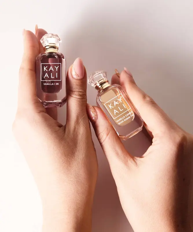 KAYALI Vanilla Mini Duo Set - 28 Eau de Parfum & 42 Eau de Parfum in 5ml Bottles 2