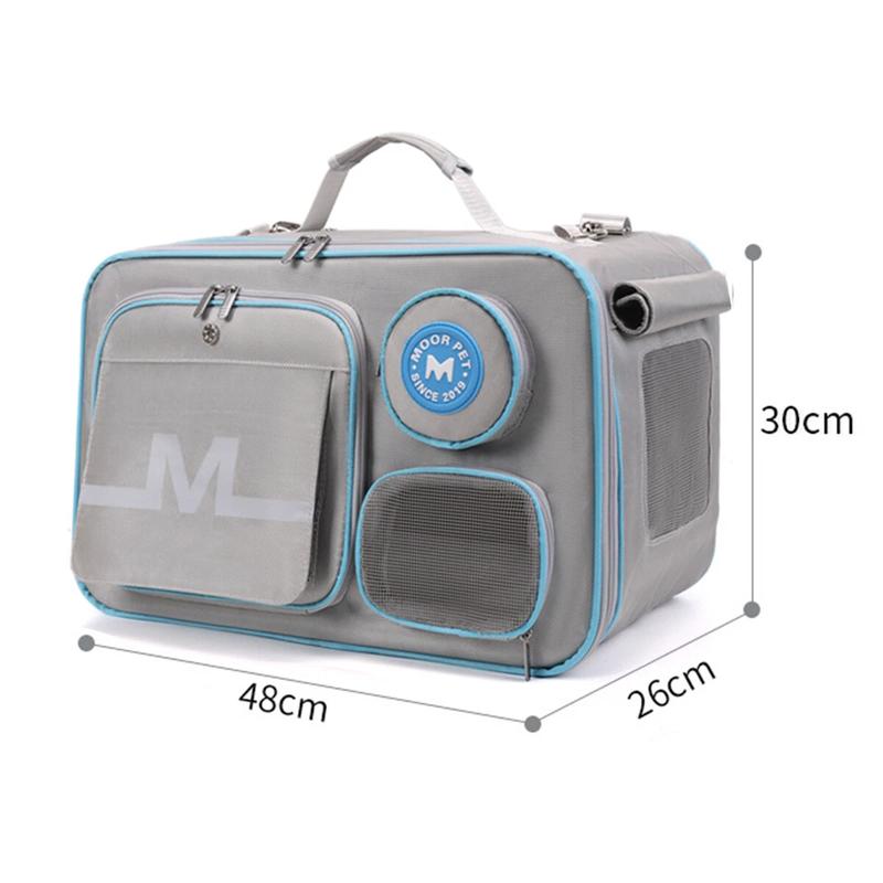 Dog Cat Pet Travel Bag Carrier Breathable Transparent Backpack cat  carrier 1