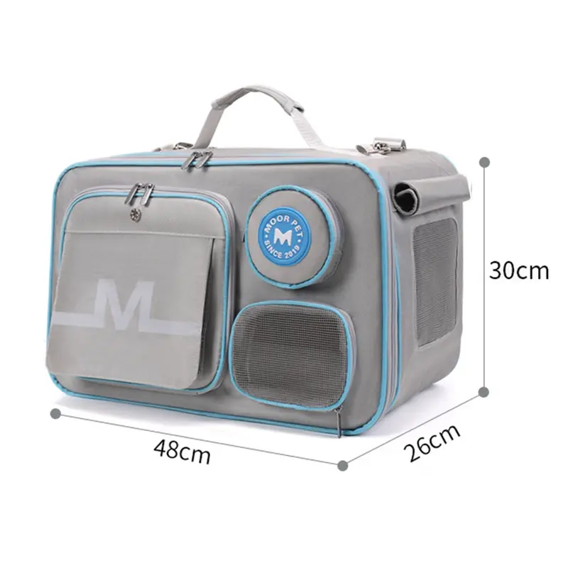 Dog Cat Pet Travel Bag Carrier Breathable Transparent Backpack cat  carrier 1
