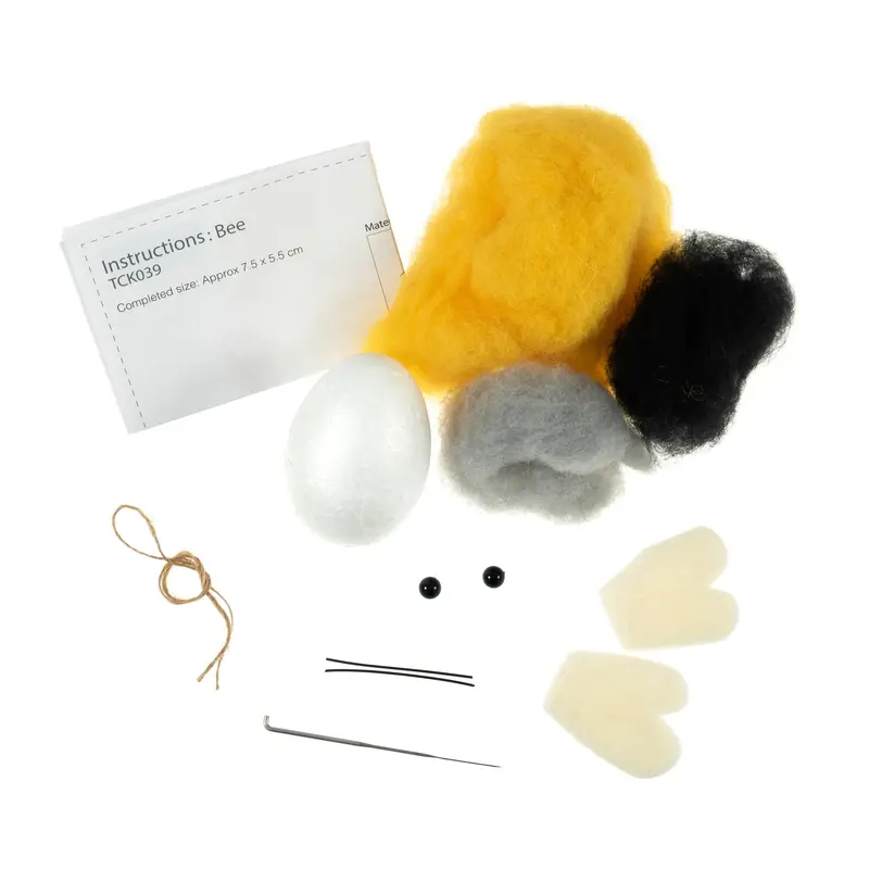 Needle Felting Bee Kit 2