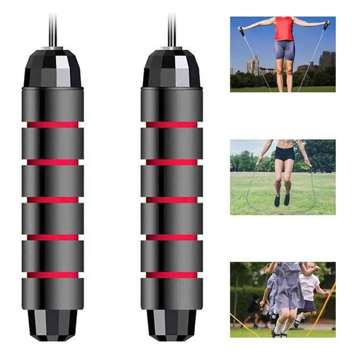 High-Performance Ball Bearing Jump Rope – Adjustable Fitness Skipping Rope for Cardio, Agility, and Endurance Workouts 6