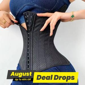 Sporty Women's Adjustable Hook & Eye Closure Waist Trainer, Solid Color Tummy Control Waist Cincher for Yoga Gym, Sporty Waist Slimmer for Women, Shapewear, Abdominal Belt, Womenswear