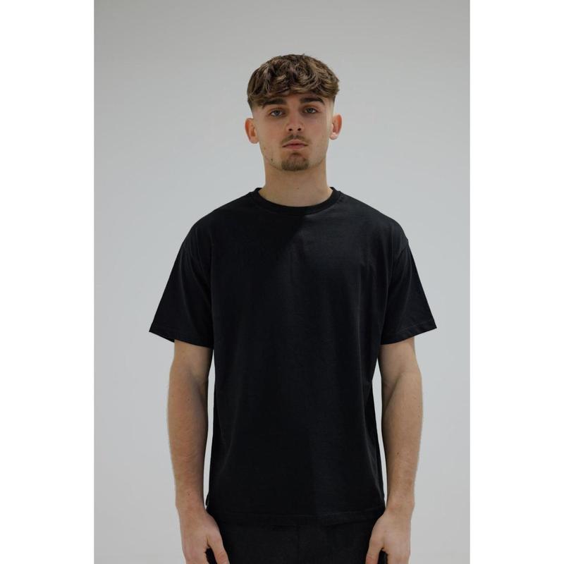 Icon Relaxed Fit Black T-Shirt 4