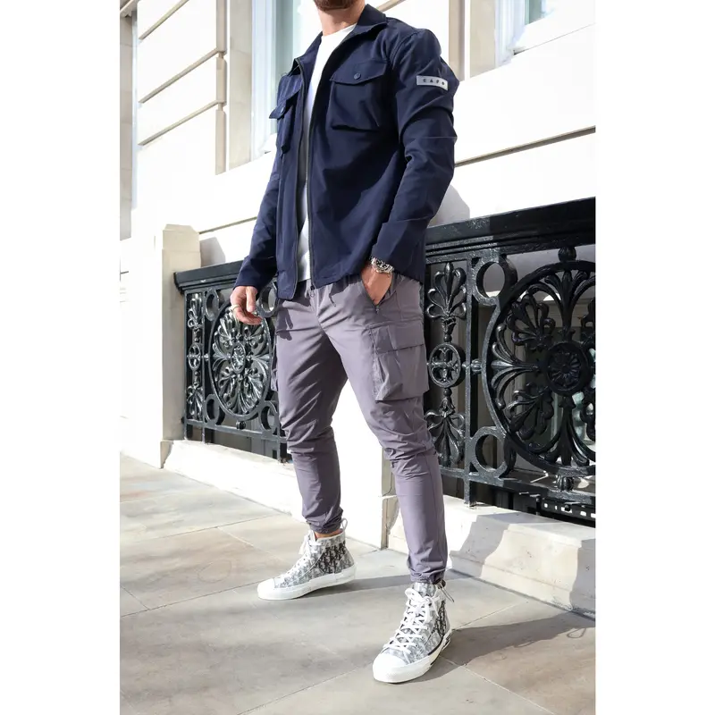 Capo BUTTON Jacket - Navy 1