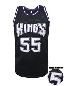 Men's Letter & Figure Embroidery Round Neck Basketball Jersey, Loose Casual Breathable Sleeveless Vest, Men's Sportswear for Basketball Training, Jersey Top, Sporty Jersey, Active Top