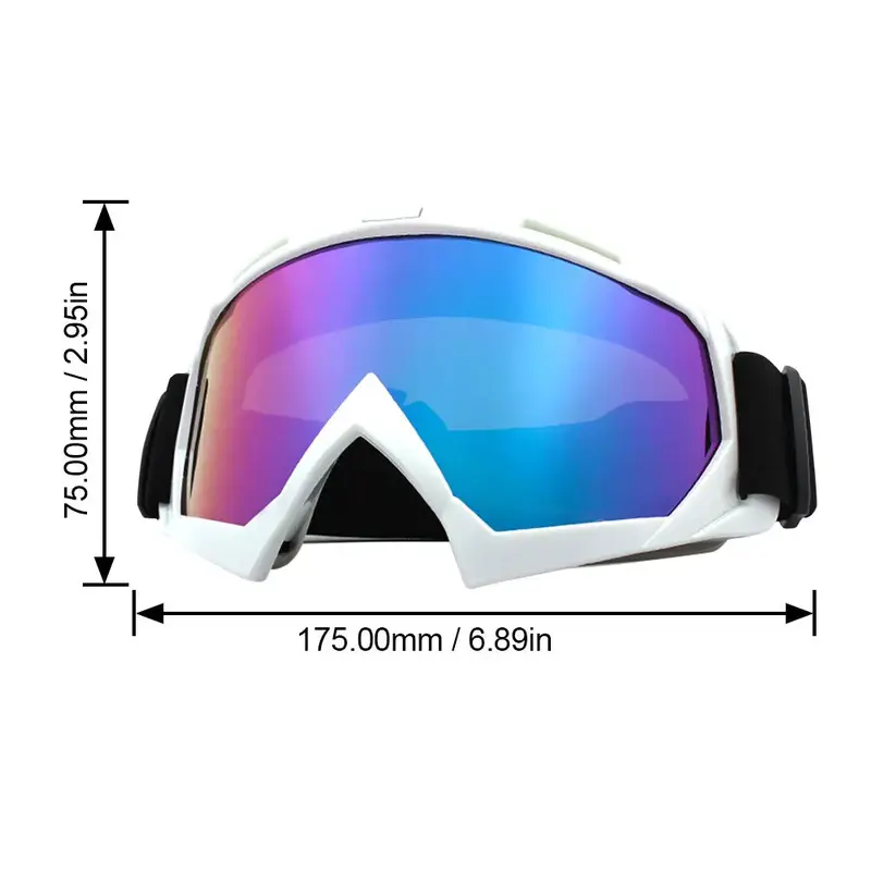Anti-Fog Ski Goggles | Mountain Snowboard & Snowmobile Eyewear – Winter Outdoor Sports Glasses for Skiing, Snowboarding & Cycling 1