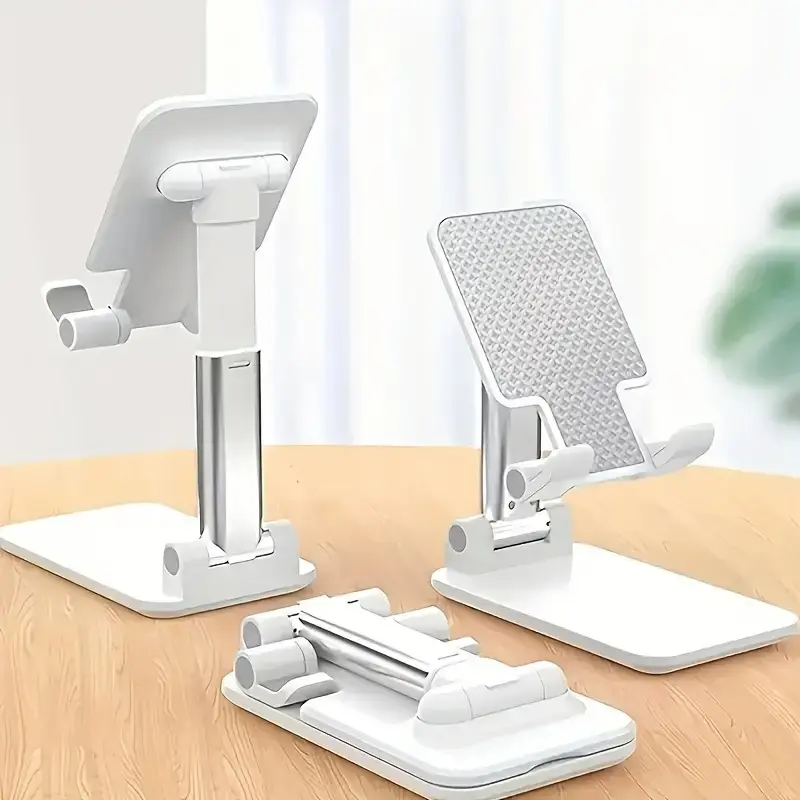 Universal Adjustable Desktop Tablet Holder - Desk Mobile Phone Stand for iPhone, iPad, Xiaomi - Cell Phone Table Stand