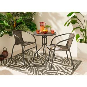 Wood Effect Garden Table
