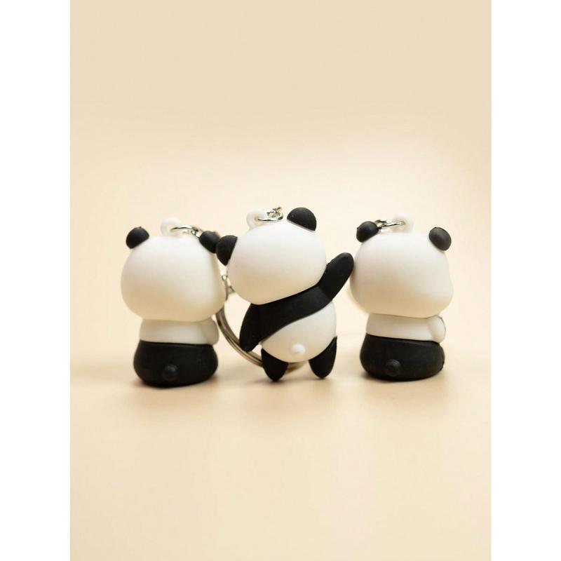 1pcs  Cute Panda Keychain Pendant For Car, Bag Or As Couple Gift Valentine's Day Valentines 2