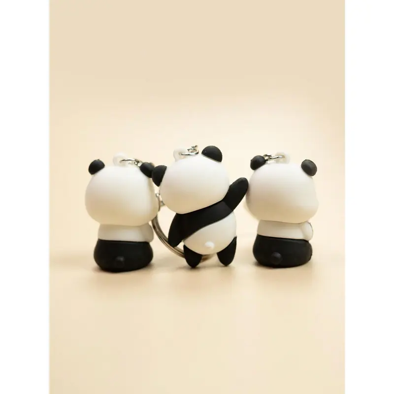 1pcs  Cute Panda Keychain Pendant For Car, Bag Or As Couple Gift Valentine's Day Valentines 2