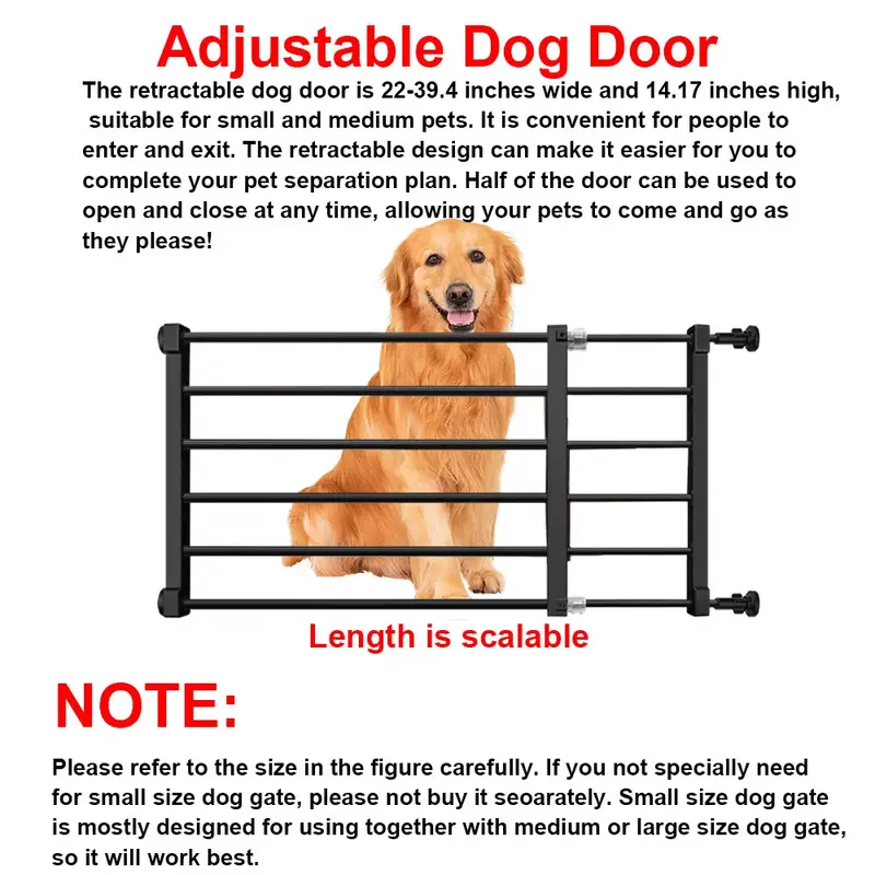 Shophoria 101 Pet Safety Gate for Small Dogs and Babies - Indoor Stair and Fence Guard 4