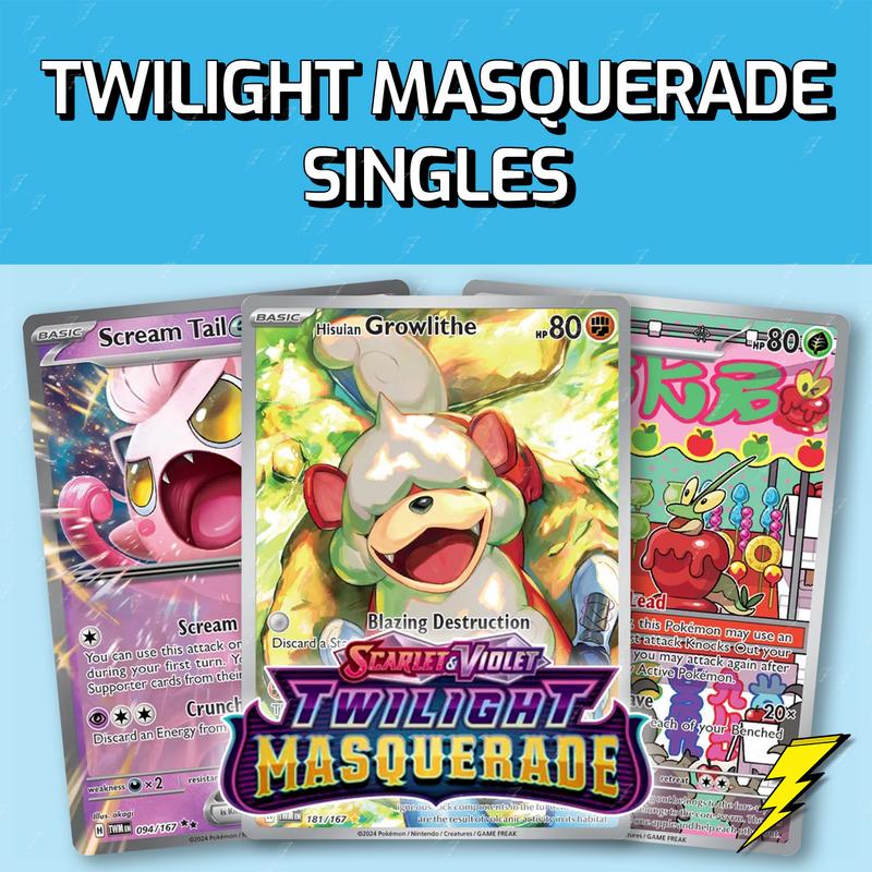 Twilight Masquerade - Raw Single Cards - Pokemon Trading Card Game 0
