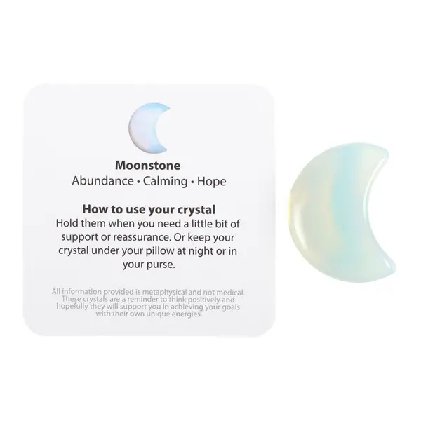 Stay Wild Opalite Crystal Moon in a Bag 1