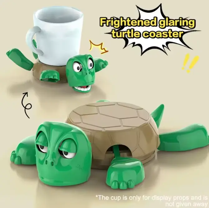 Creative Coaster Turtle Cup Pad Turtle Mug Cushion Drink Holder Decorative Tableware 3D Printed Ornament Home Decoration 0