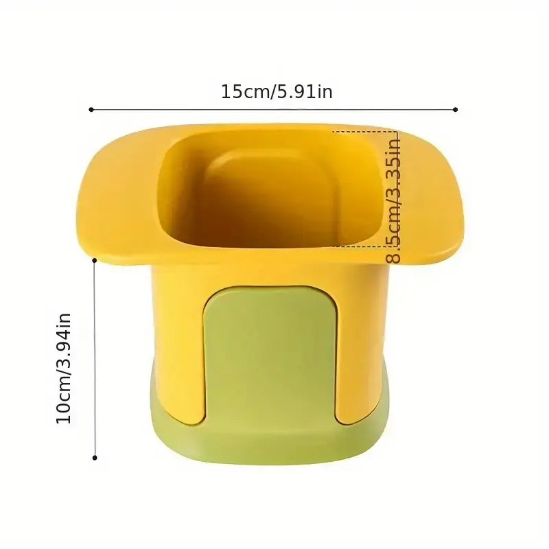 Multi functional manual vegetable chopper and fruit slicer - suitable for onions, potatoes, French fries, etc. - essential kitchen tools 1