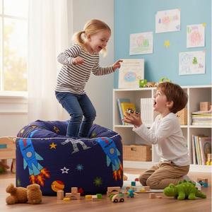 Big Bertha Bean Bag Chair Kids Bean bag Sofa Living Furniture Round bean bag Living room Sofa