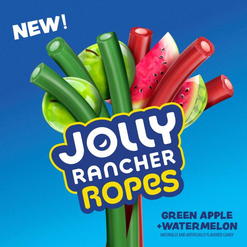 Jolly Rancher Ropes –  Mouthwatering, Soft & Chewy Candy (283g) | Choose Flavour | 1