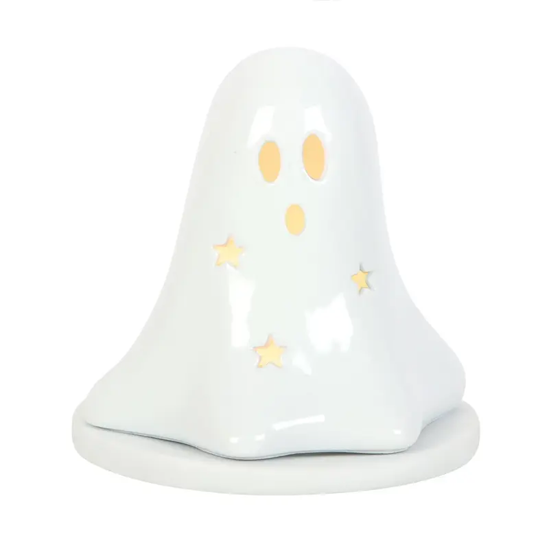 Gothic Gifts Ghost Tealight and Incense Cone Holder Ceramic Decor 6